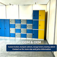Armoire de rangement scolaire en plastique ABS sur mesure pour sacs à dos d'étudiants, casiers de rangement pour sacs à dos