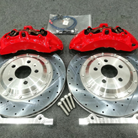 Kit d'étriers de frein à six pistons compatible avec BMW G42 F35 G20 G21 G28 G22 G26 G30 G60 G38 G32 G12 G11 G15 – Modification et amélioration