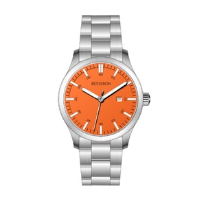 Relojes de Cuarzo de Lujo al por Mayor para Hombre, Correa de Cuero Personalizada a Prueba de Agua, Estilos Modernos para Negocios y Deportes, Esfera de 43 mm y 20 mm - Product Image 3