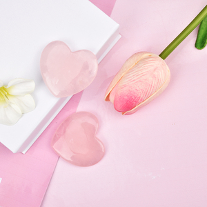 rosa de cuarzo Gua sha secreto de belleza para Facial la microcirculación <span class=keywords><strong>impide</strong></span> que las arrugas aumentar la luminosidad de tez - Product Image 4