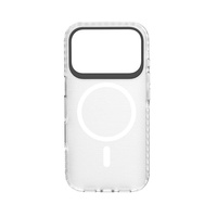 Coque de téléphone portable haut de gamme transparente magnétique antichute trois-en-un avec airbag, compatible iPhone 17 Pro Max, de fabrication directe