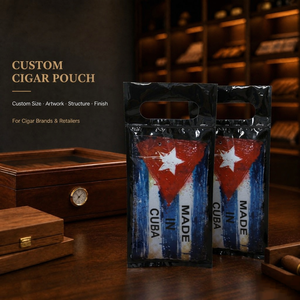 Bolsa Humidificadora Portátil para Cigarros, Compatible con <span class=keywords><strong>Boveda</strong></span>, Paquete <span class=keywords><strong>de</strong></span> Humectación al 69%, Bolsa para Cigarros con Cierre Hermético, Resistente a Golpes, para Viajes al Aire Libre, 3-5 Cigarros - Product Image 2