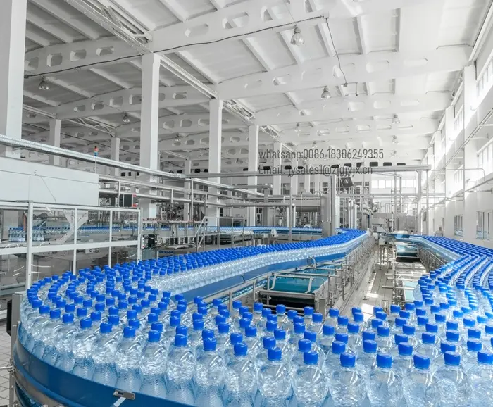 أفضل جودة التلقائي زجاجة ماكينة تعبئة المياه/مصنع زجاجات مياه