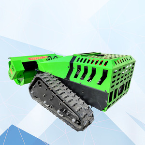 Industrial Grade 4-Stroke Gasoline Tracked Slope 4x4 Wheeled <strong>Lawn</strong> <strong>Mower</strong> with 196cc Engine Flat Blade Cutting and Mulch Disposal - Product Image 3