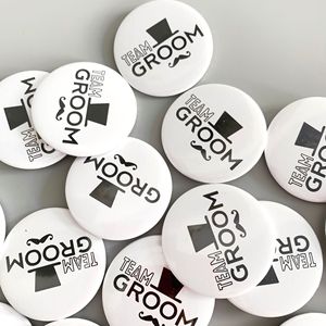 Regalos para <span class=keywords><strong>Despedida</strong></span> <span class=keywords><strong>de</strong></span> Soltera, Botones para el Futuro Novio, Botones para el Equipo del Novio, Botones para el Equipo del Novio en Boda, Recuerdos y Suministros para la Fiesta del Novio - Product Image 2