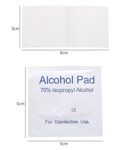 Tampons et lingettes médicales professionnels - Lingettes stériles jetables antibactériennes pour la désinfection et le nettoyage à usage clinique - Product Image 2