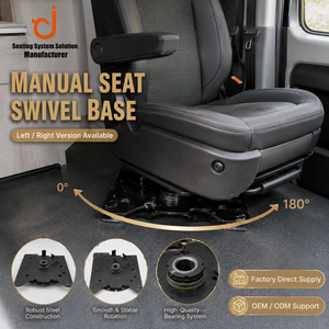 Base Girevole Meccanica Personalizzata per Sedile, con Blocco Manuale, per Camper, Furgoni, MPV e Sedili Auto - Product Image 4