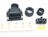 Connecteur dédié pour servomoteur de petite puissance JN4FT04SJ1-R 1674320-1, tête d'encodeur côté moteur, prise d'encodeur étanche à 9 broches