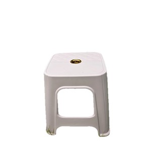 <b>Plastic</b> <b>Stool</b> Small Square Thickened Child Use White Polypropylene Injection Molding - Product Image 5