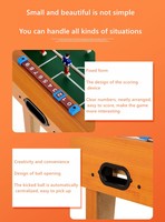 Baby-foot foosbal futbolin fussball équipement futbolito de mesa sport interactif jeux de table jeu de football tables de football