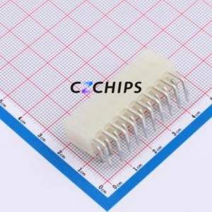 WAFER-WTB4.2-20PWZ Wire-to-Board Pin Header Bent Lead Through Hole,P=4.2mm 2x10P 4.2mm Right Angle Insert Mini-Fit (MX 4.2) - Product Image 2