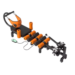 Cama Metálica Plegable Ajustable para Estiramiento de Columna Vertebral con Dispositivo Extensible para Estiramiento Cervical, Sillas y Soportes de Entrenamiento - Product Image 2