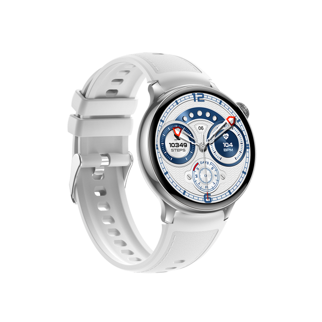 DR16 Smart Watch with Touch Screen Wireless Charging Call Reminder AI Voice Assistant-IPS Display Real-Time Translation