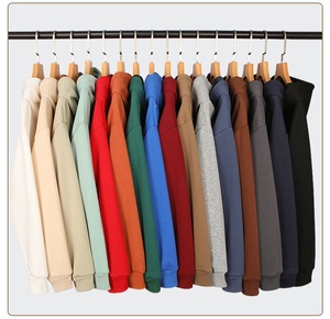 Sweat-shirt à capuche personnalisé pour homme, couleur unie, molleton de coton, coupe classique, logo sur le devant, vêtement décontracté d'automne - Product Image 4