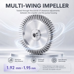 Souffleur régénératif électrique DC haute pression à faible bruit pour l'aération de l'aquaculture et l'élevage de poissons, OEM pour l'oxygénation des étangs - Product Image 5