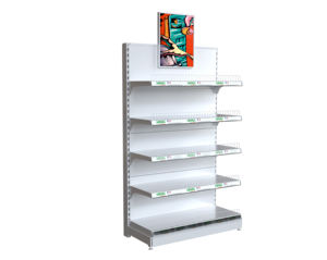 Estantes de Supermercado con Arco de Estilo Moderno, Exhibidores Metálicos Decorativos para Tiendas de Regalos de Alta Gama y Floristerías - Product Image 1