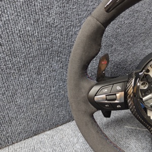 <span class=keywords><strong>Volant</strong></span> de voiture en daim LED pour BMW F30 F10 F15 F36 F20 F22 F25 F32 M3 M5 X5 E46 E70 E90 E91 M - Product Image 2