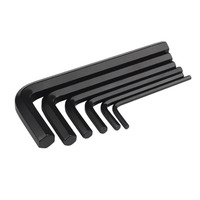 Kunci Allen Hex Wrench Baja Hitam Oksida 1.5mm 2mm 3mm 4mm 5mm 6mm