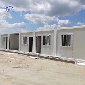 Maison préfabriquée portable de 20 pieds, résidence temporaire, préfabriquée, modulaire, mobile, école, dortoir du personnel, bureau, conteneur - Product Image 1