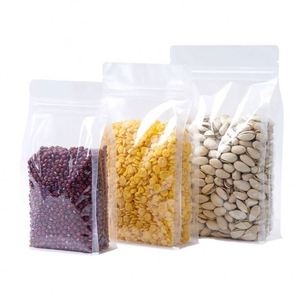 Custom logo Full Transparent Sides Gusseted Sealing <b>Zip</b> <b>Lock</b> <b>Bag</b> 20x30cm Promotional Pack - Product Image 4