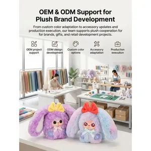 Muñeco de Peluche Adorable de la Serie Baby Three Alice <span class=keywords><strong>Bunny</strong></span> <span class=keywords><strong>Town</strong></span>, Juguete de Moda, Llavero, Caja Sorpresa, Regalo - Product Image 6