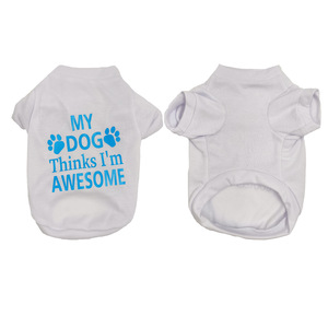 Nueva camiseta de algodón para mascotas, ropa fina de verano para perros Teddy y Bichon, ropa para perros europeos y americanos - Product Image 4