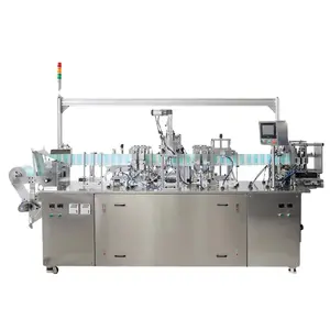 China supplier fully automatic wet wipes alcohol prep pad making packing machine folding packing machine with best price