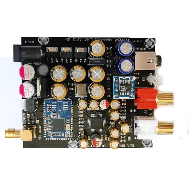 AK4493 Decoder 5125 Receiver Module LDAC APTXHD Hi-Fi 5.1 Decoding