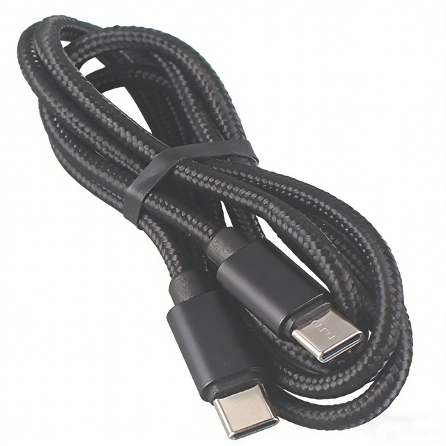 Universal Nylon Type-C C Cable Pure Copper Conductor Braid Shielding for Phones Tablets Laptops Printers-Fast Charging Data Cord