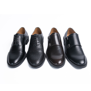 Nouvelles Chaussures Habillées de Style Britannique Monk Strap 2025 pour Hommes en Cuir PU, Chaussures de Ville à Boucle Polyvalentes à Bout Pointu et à Enfiler - Product Image 5