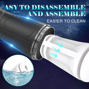 جهاز التحفيز الجنسي الكهربائي للقضيب مضخة فراغ الاهتزاز الاستمناء التلقائي للرجال ألعاب جنسية للرجال - Product Image 5