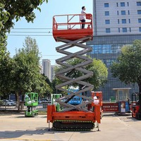 Plateforme de travail électrique sur chenilles de 6,8 m GS0507TL avec châssis mini-étendu pour l'entretien et la construction en intérieur