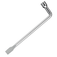 Shengda 19-Socket-Saving L-Type Automobile Clé De Retrait De Pneu Multifonctionnel Tête Plate Pry Bar Métrique En Gros