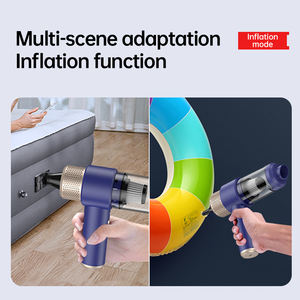 2-in-1大型吸引ワイヤレスハンドヘルドカー掃除機エアダスターABSデスクトップ掃除機ワイヤレス掃除機工場 - Product Image 5