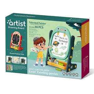 Ürünleri eğitim manyetik çizim oyuncak karikatür penguen çizim şövale oyuncak katlanır çizim kurulu çocuk eğitim masası - Product Image 4