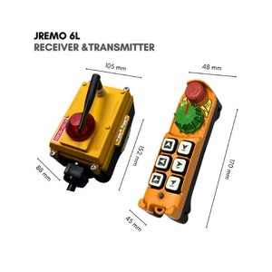Control Remoto Industrial por Radio con Potenciómetro para Camiones con Plataforma y Agricultura Inteligente, AC/DC, JEICO JREMO 6L Hecho en Corea - Product Image 2