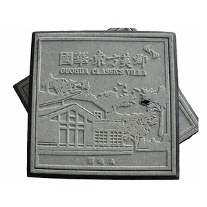 Anti-aging square composite grated drain cover FRP anti-corrosion sidewalk drain manhole cover