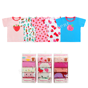 Camiseta de manga corta para bebé recién nacido, playera de diseño con <span class=keywords><strong>estampado</strong></span> de animales para niño y niña - Product Image 2