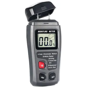 Humidimètre numérique pour bois professionnel 0~99,9% Hygromètre pour bois Outil portable Affichage LCD Détecteur d'humidité du bois - Product Image 1