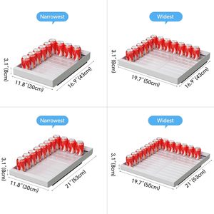 Có thể mở rộng Tủ lưu trữ ngăn kéo nhiệm vụ nặng nề trượt ra ngăn kéo dính phim trượt ra kệ đựng thức ăn cho nhà bếp - Product Image 5