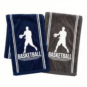 Toalla Deportiva Premium de Algodón Ultra Suave, Secado Rápido, Ligera, con Logotipo Personalizado Impreso, Absorbente de Sudor, para Gimnasio y Fitness - Product Image 1