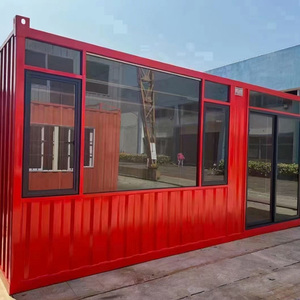 Cina fornitore mobile personalizzato Mini contenitore di spedizione negozio di caffè 20ft 40ft negozio di alimentari casa magazzino caffè a due piani Café - Product Image 4