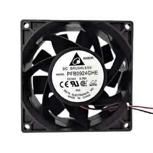 Delta PFB0924GHE 2pin 24V 6000RPM 92mm 9238 High Air Volume small axial Fan