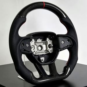 Volante Deportivo de Fibra de Carbono de Envío Rápido para Dodge Charger Challenger Grand <span class=keywords><strong>Cherokee</strong></span> <span class=keywords><strong>SRT</strong></span> GT RAM Trucks - Product Image 6