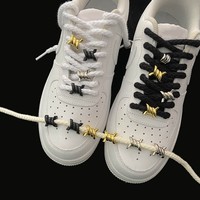 Vente Flash : Breloques Métalliques pour Lacets, Nouveaux Accessoires de Chaussures AF1, Boucles pour Lacets AJ