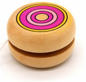 Vente directe usine – Yo-yo traditionnel en bois, mignon et durable, marque OEM, vente en gros, motif personnalisé, logo, dessin animé pour enfants, à tirer par cordon - Product Image 2