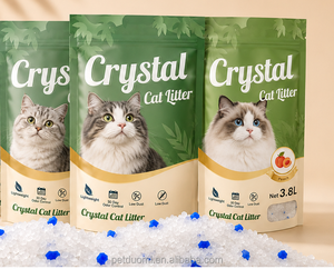 Litière pour chat en gel de silice désodorisant, directement de l'usine, produits pour animaux de compagnie de qualité supérieure - Product Image 1