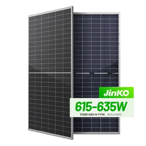 Jinko Jinko Bifacial N Type Solar Panels 620W 630W Eu Warehouse Roof Solar Panel For Your House