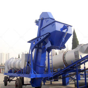 Centrale à béton mobile, usine d'asphalte, sécheur rotatif à tambour, centrale de mélange d'asphalte - Product Image 4