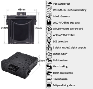 Rastreador gps automotriz 3G, resistente al agua, G102, gran oferta - Product Image 4